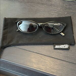 Arnette Isis Black Cat-Eye Sunglasses